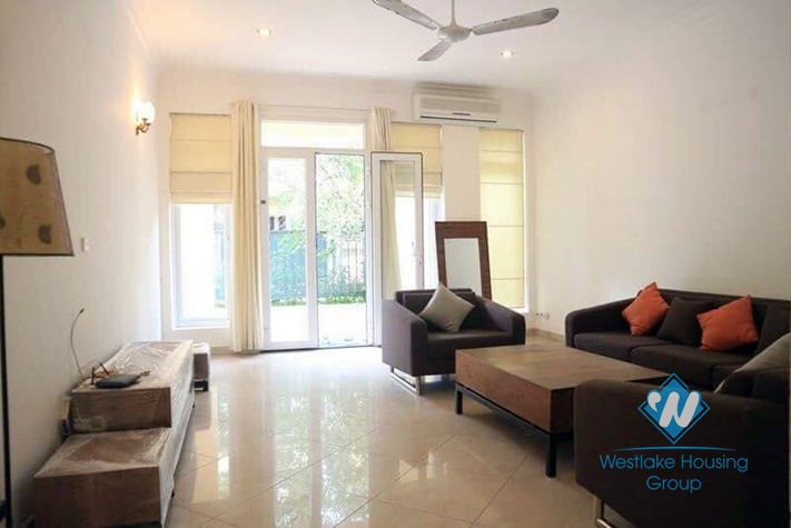 Ciputra resident - furnished 4BR house with tiled yard front & back